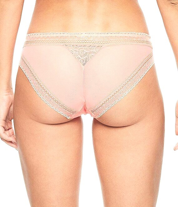 CHANTELLE 3689 FESTIVITE BRAZILLIAN Bikini Panty ~ NUDE ~ XL ~ NWT $40
