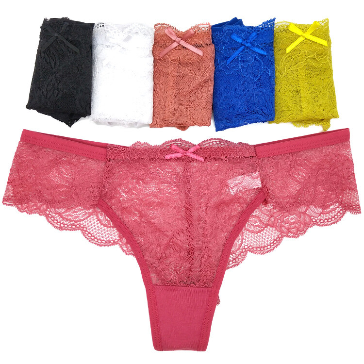 Women’s Lace Briefs Bikini Brazilian Miami Pretty Sexy Knickers Panties 6 8 10