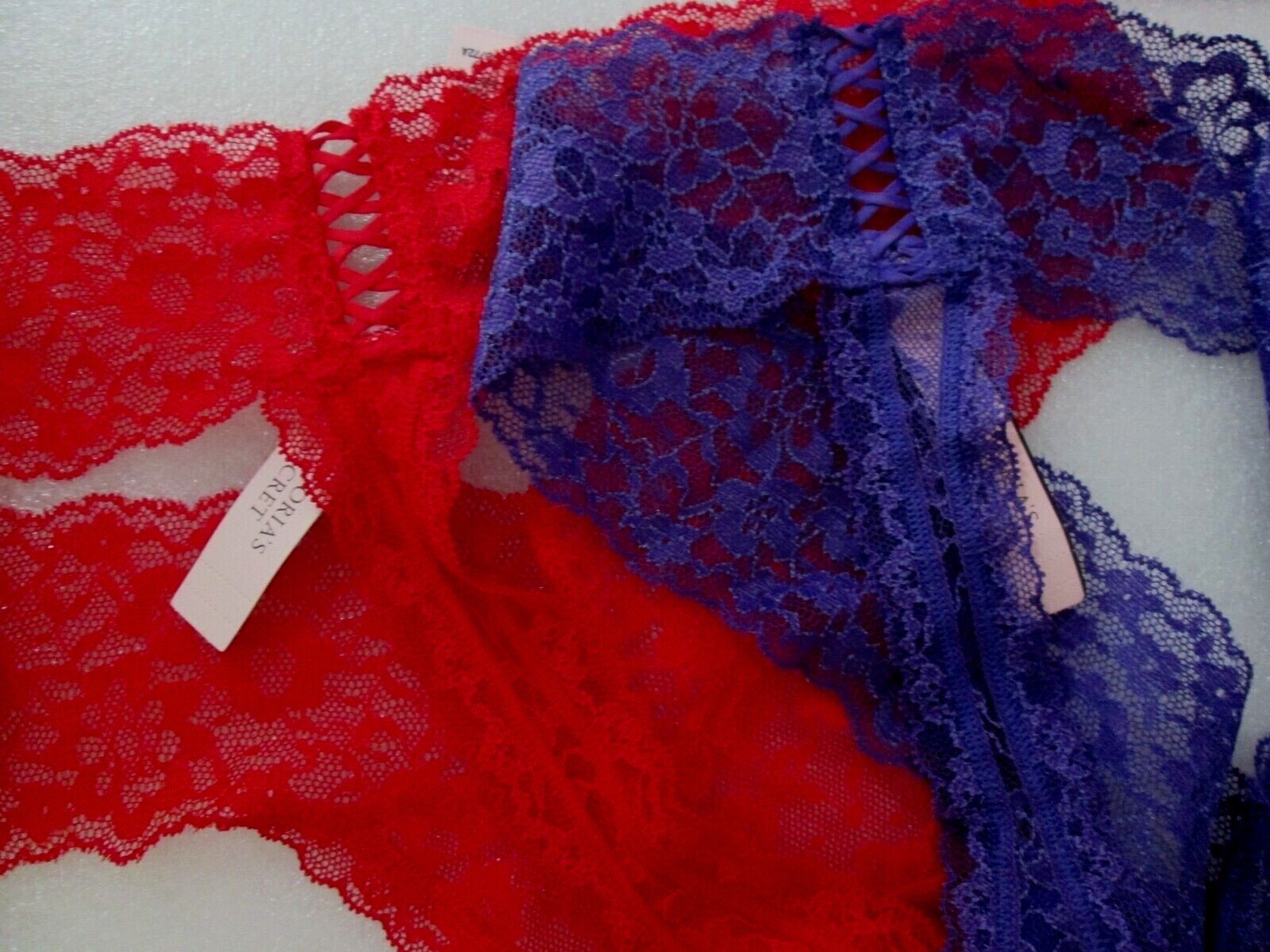 New $14.50 tag Victoria’s Secret Lace Thong✅💗✅Sz M,L,XL✅Lace-ups