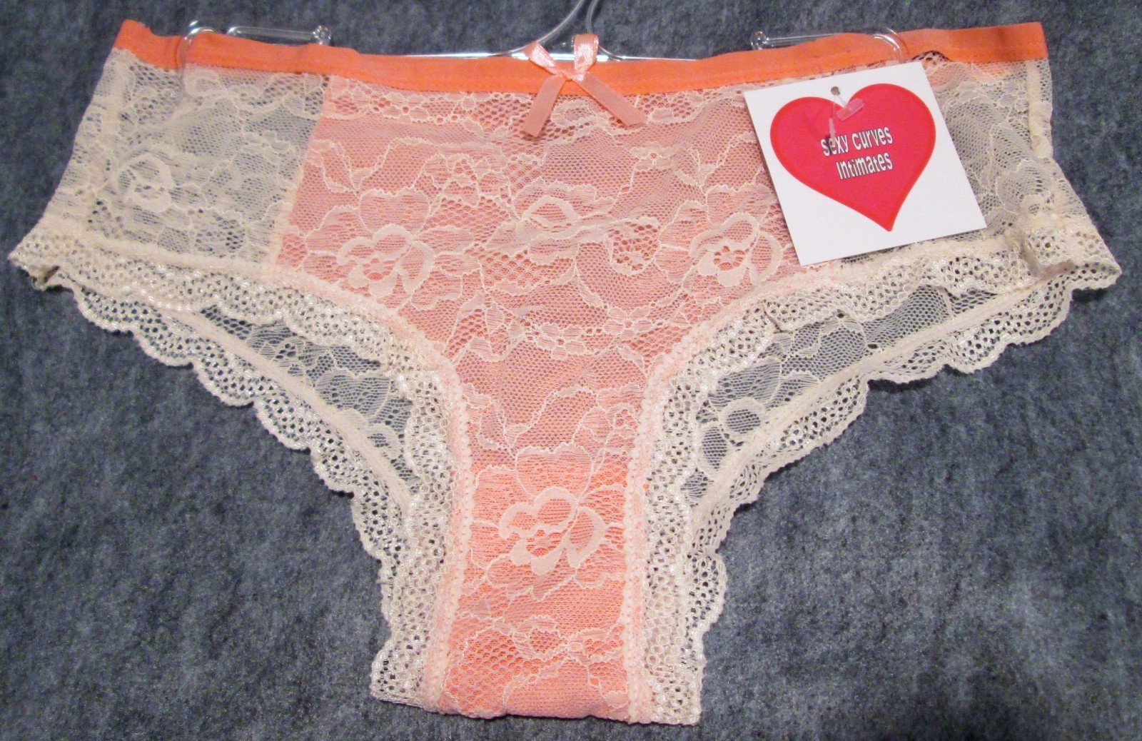 Sexy Curves Intimates Lace Boyshort Panties Size Large NWT