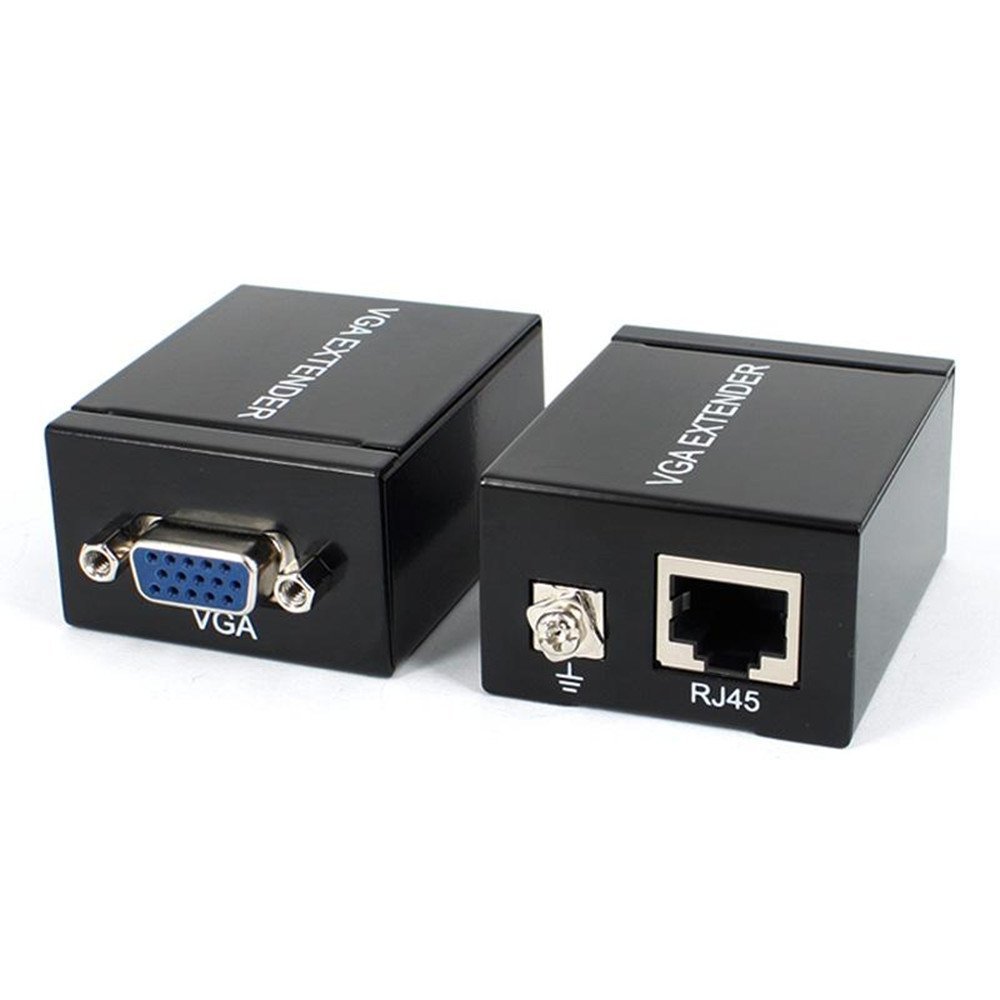 VGA Extender 60M Over LAN Cable RJ45 to VGA