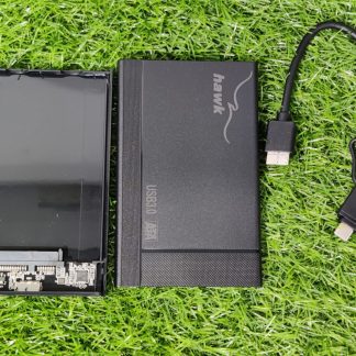 HAWK 2.5” HDD Case USB 3.0 & Type C 2-in-1 Connector