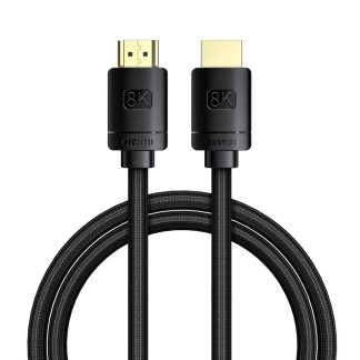 Baseus HDMI 8K to HDMI 8K Cable Adapter - High Definition Series (1.5m, Black)